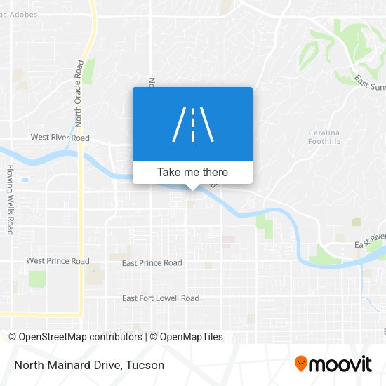 Mapa de North Mainard Drive