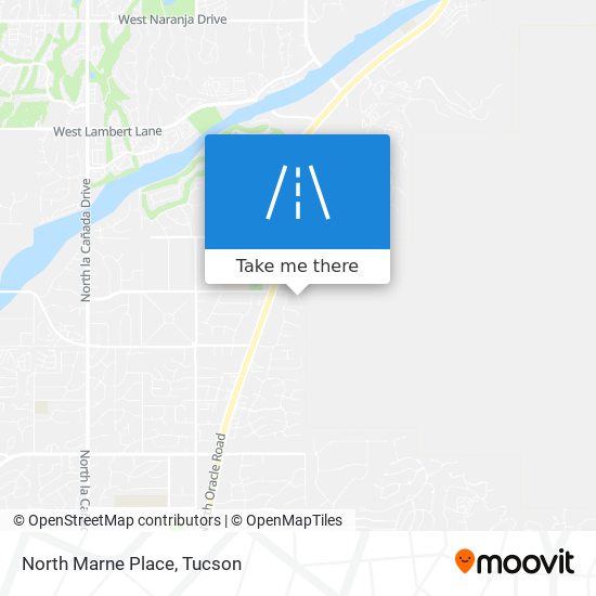 North Marne Place map