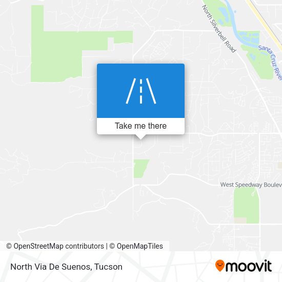 North Via De Suenos map