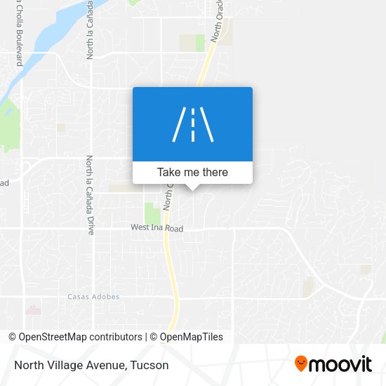 North Village Avenue map