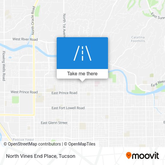 Mapa de North Vines End Place
