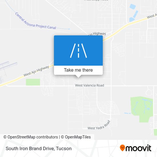 Mapa de South Iron Brand Drive