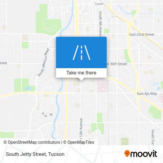 South Jetty Street map