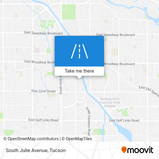 South Julie Avenue map