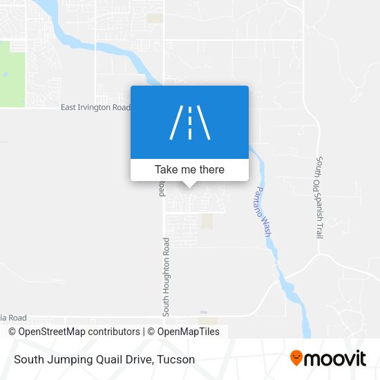 Mapa de South Jumping Quail Drive
