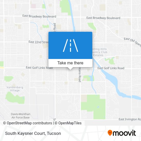 South Kaysner Court map