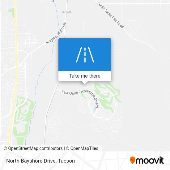 North Bayshore Drive map