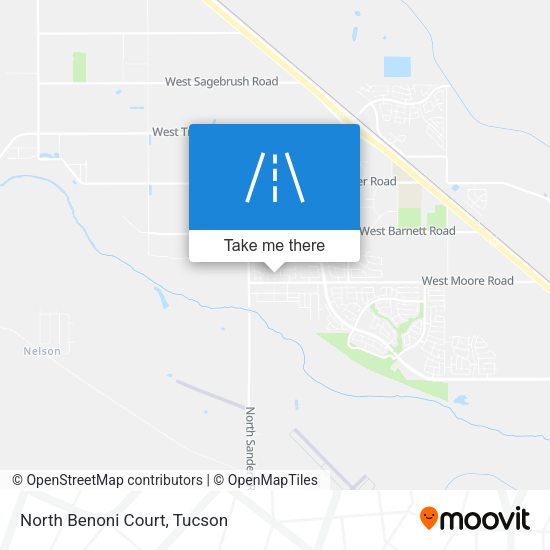 Mapa de North Benoni Court