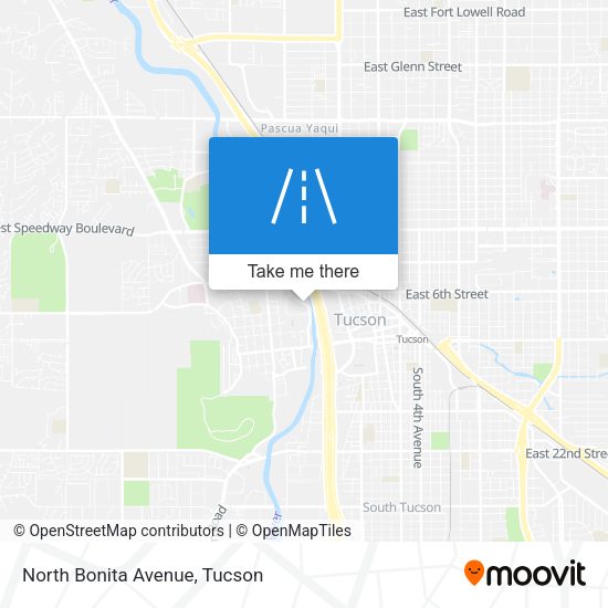 Mapa de North Bonita Avenue