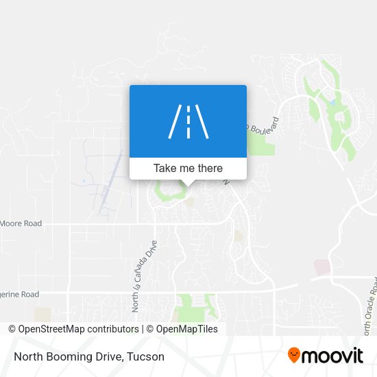 North Booming Drive map
