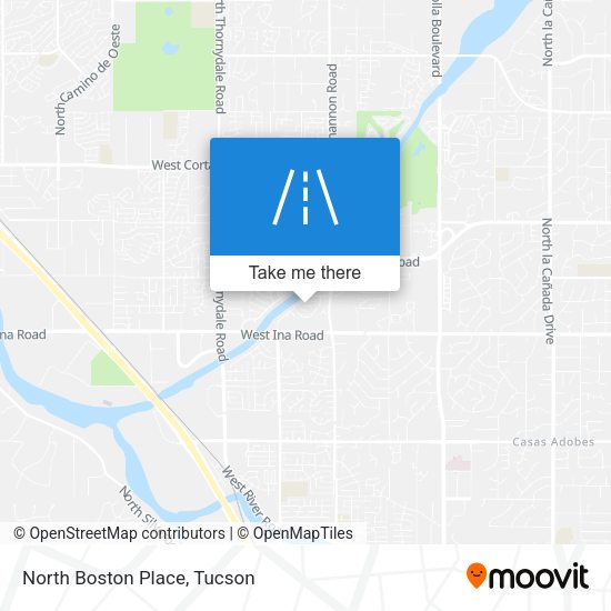 Mapa de North Boston Place
