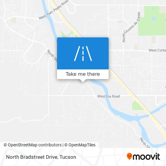 Mapa de North Bradstreet Drive