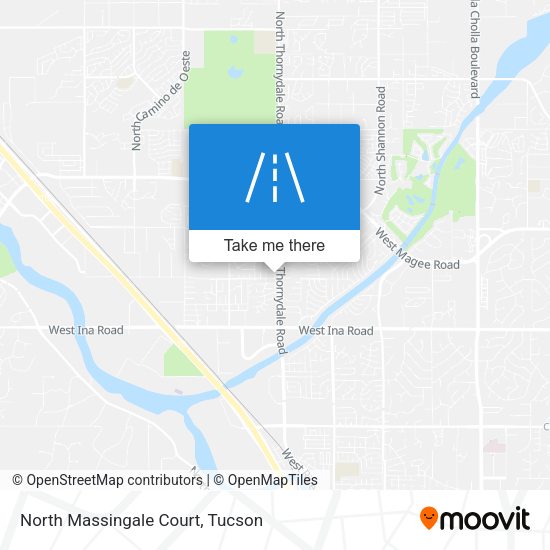 North Massingale Court map