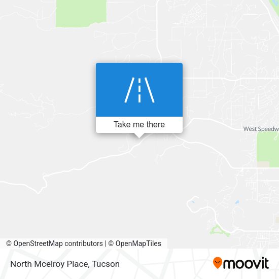 Mapa de North Mcelroy Place