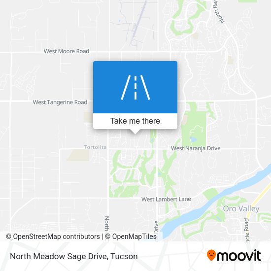 North Meadow Sage Drive map