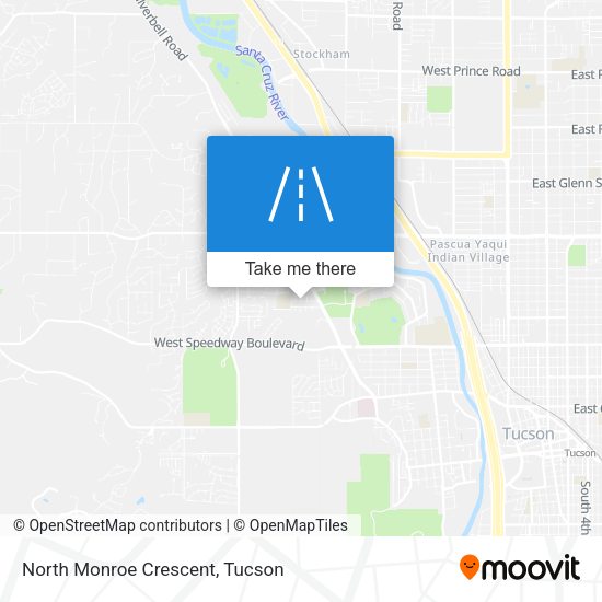 Mapa de North Monroe Crescent
