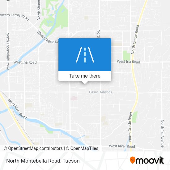 Mapa de North Montebella Road