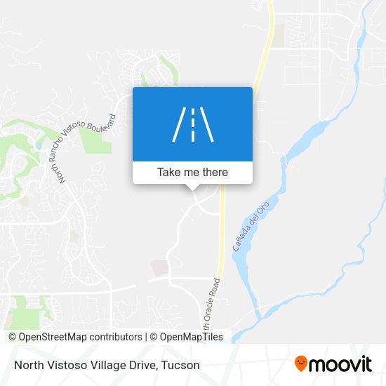 Mapa de North Vistoso Village Drive