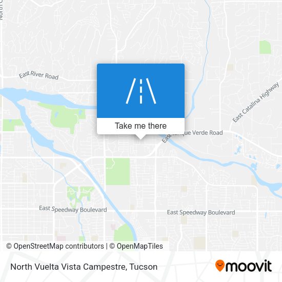 North Vuelta Vista Campestre map