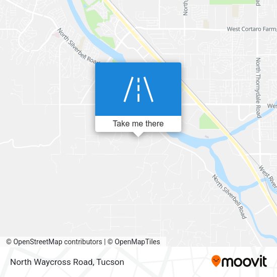 Mapa de North Waycross Road