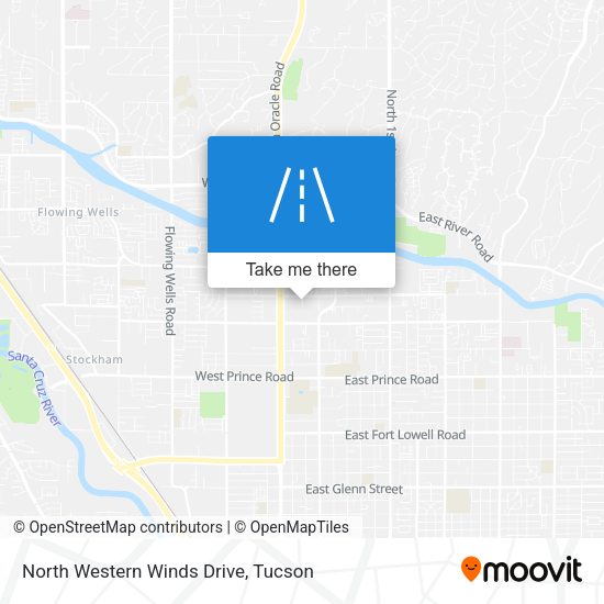 North Western Winds Drive map