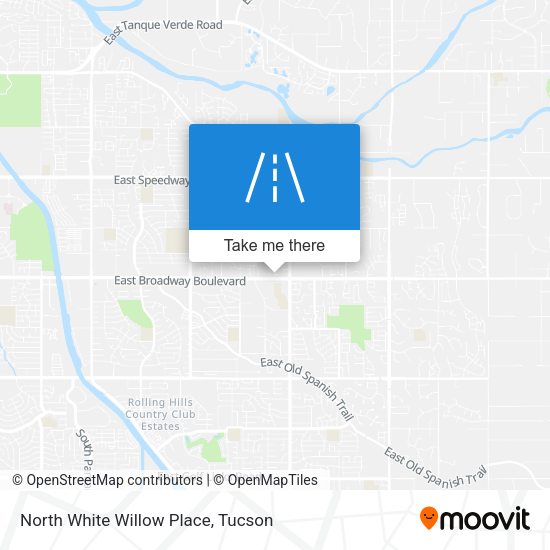 North White Willow Place map