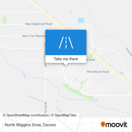 North Wiggins Drive map