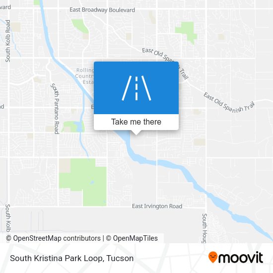 Mapa de South Kristina Park Loop
