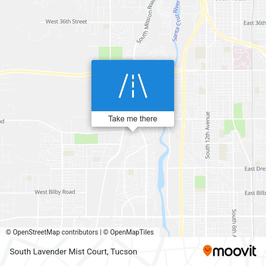 South Lavender Mist Court map