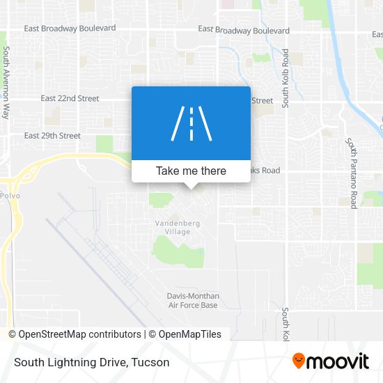 South Lightning Drive map