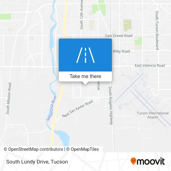 South Lundy Drive map