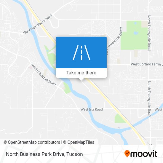 Mapa de North Business Park Drive