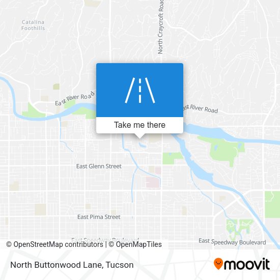 North Buttonwood Lane map