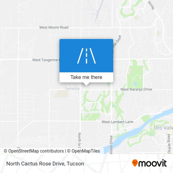 Mapa de North Cactus Rose Drive