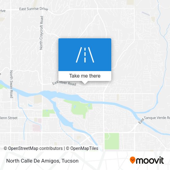 North Calle De Amigos map