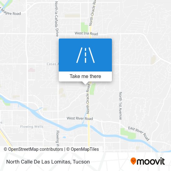 Mapa de North Calle De Las Lomitas