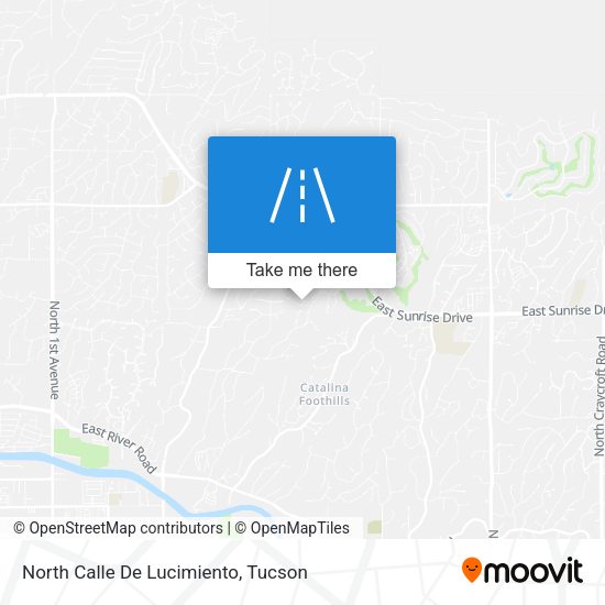 North Calle De Lucimiento map