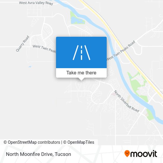 North Moonfire Drive map