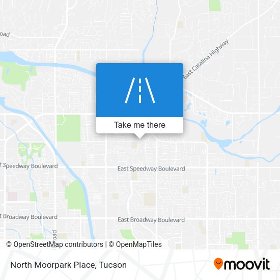Mapa de North Moorpark Place