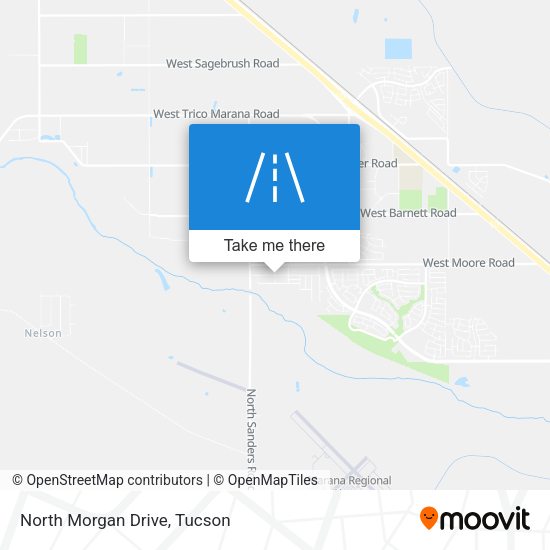 Mapa de North Morgan Drive