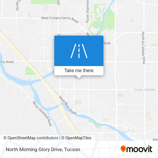 North Morning Glory Drive map