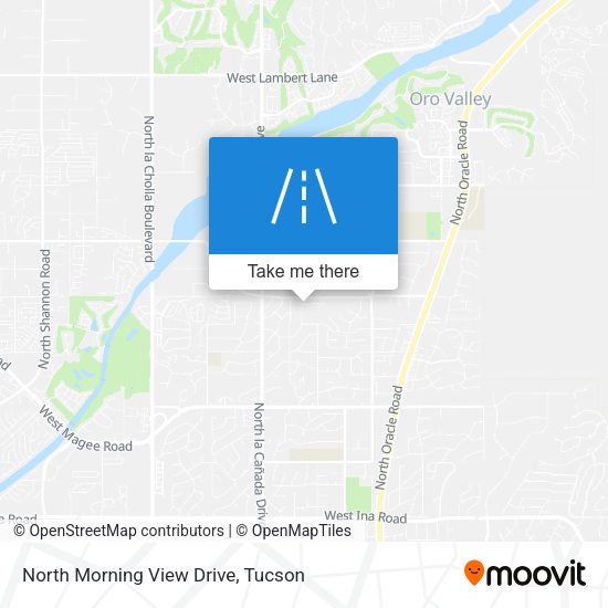 North Morning View Drive map