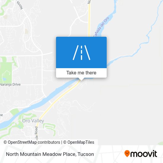 North Mountain Meadow Place map