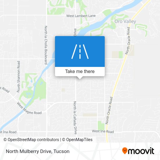 Mapa de North Mulberry Drive