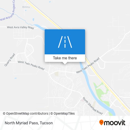 North Myriad Pass map