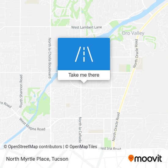 Mapa de North Myrtle Place