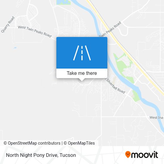 North Night Pony Drive map