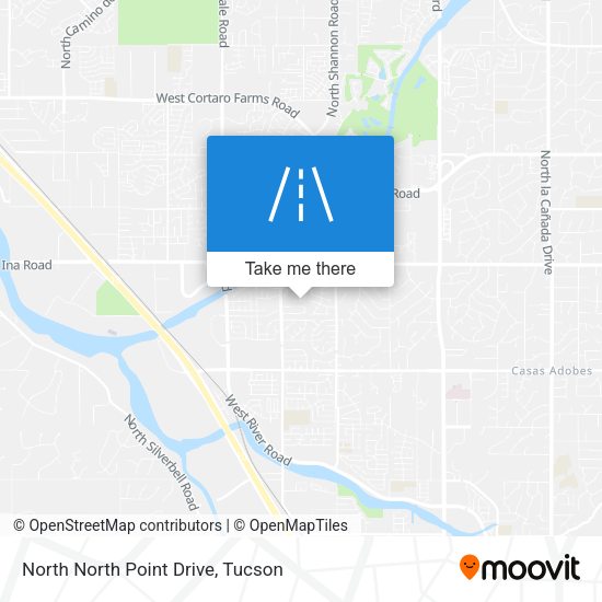 North North Point Drive map