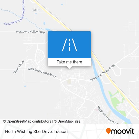 North Wishing Star Drive map