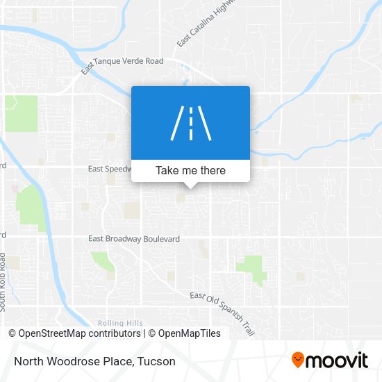 Mapa de North Woodrose Place